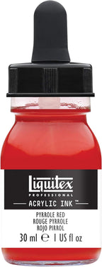 Liquitex Professional Acrylic Ink, 1-oz Jar, Pyrrole Red by Liquitex