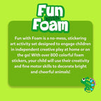 Skillmatics Foam Sticker Art Activity – Animals, Mess-Free Fun - Image 6