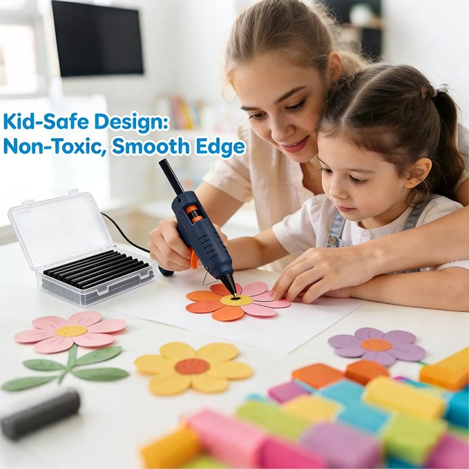 Hot Glue Gun Sticks: Black Full Size 0.43" X 7.9" - Image 2