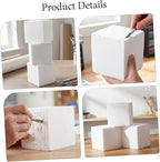 DOITOOL 8pcs 4-inch Crafting Foam Blocks Square Cubes - Image 3