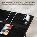 TEMI Long Computer Desk Folding Table - Image 5