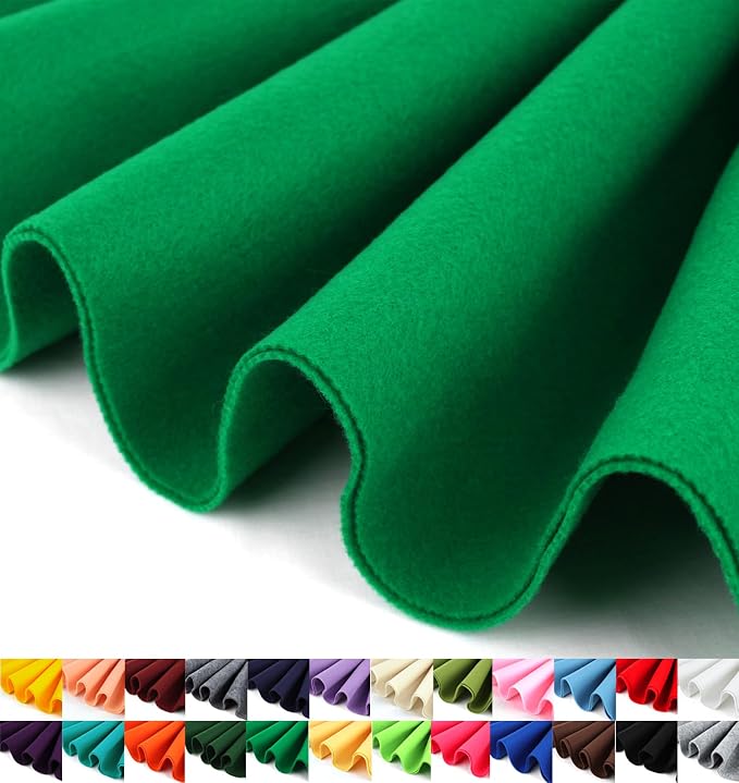Barcelonetta | Felt Fabric | 36" X 36" Square | 1.6mm Thick | Acrylic & Soft by Barcelonetta