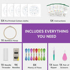 CYANFOUR 5 Stage Starter Embroidery Kit - Image 2