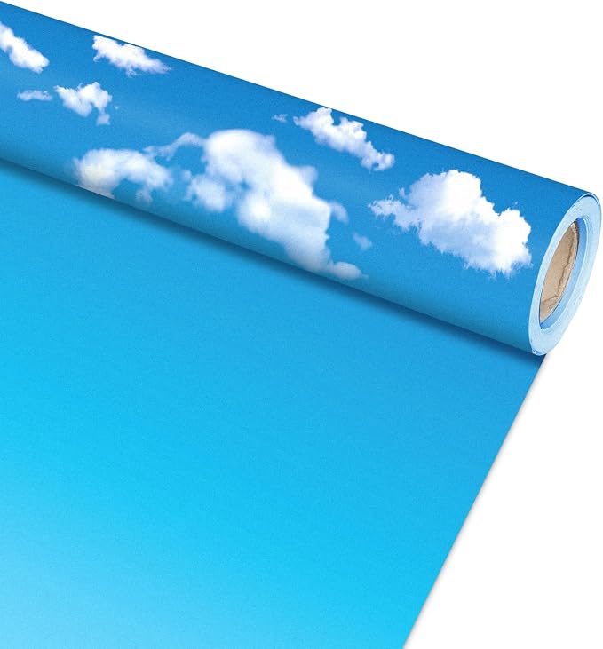 Qyeahkj 17.7in x 20ft Bulletin Board Paper Roll Bulletin Board Background Paper by Qyeahkj