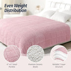 Wemore Fleece Weighted Blanket for Adults, Dual Sided Cozy Soft Sherpa Heavy - Image 5