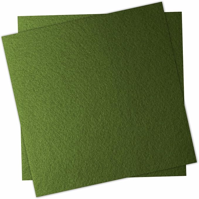 12" x 12" Felt Fabric Sheets for Crafts, 1mm Thick, Squares Felt Paper for - Image 5