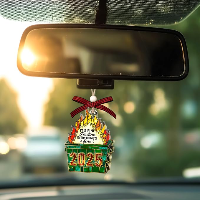 Dumpster Fire Ornament - Image 6