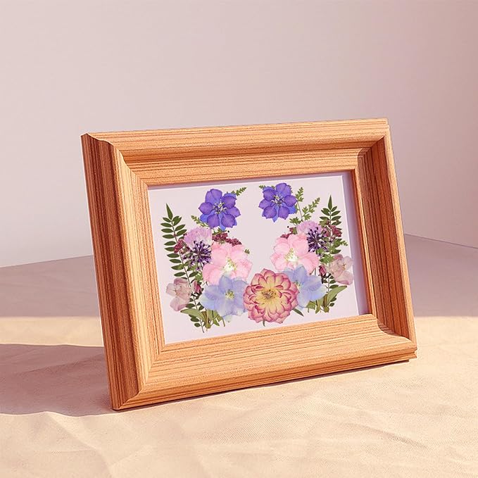 50Pcs Dried Pressed Flowers Resin Mould Real Pressed Flowers Natural Dry Leaves - Image 4