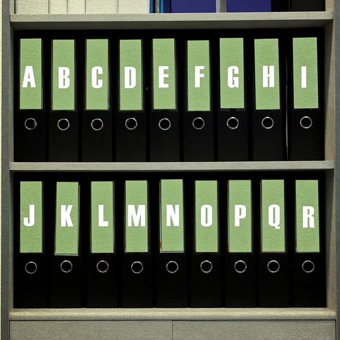 Letter Stickers, Mailbox Numbers, 3 Inch Waterproof Vinyl Alphabet | 3 Inch - Image 7