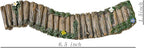 MUAMAX Fairy Garden Walkway Path Pathway, Fairy Garden Accessories, Wood Road - Image 2
