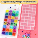 IOOLEEM 32 Grids Plastic Bead Organizer Box, Organizer Container Storage Box - Image 5