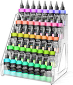Vowcarol Clear Acrylic Paint Organizer Tall Version - Image 2