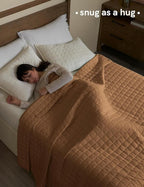 YnM King Size Weighted Blanket for Adults, Exclusive Smallest Compartments - Image 3