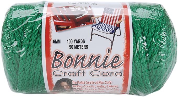 Bonnie Macrame Craft Cord 6mmX100yd by PepperellCrafts