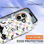 Case for iPhone 16, Scratch Resistant Hybrid Double Layer Hard Shell，Ghost - Image 5