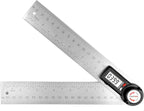 GemRed 82305 Digital Angle Finder Protractor-Stainless steel | white&red button by GemRed