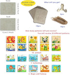 10pcs Wooden Ornaments to Paint - Image 3