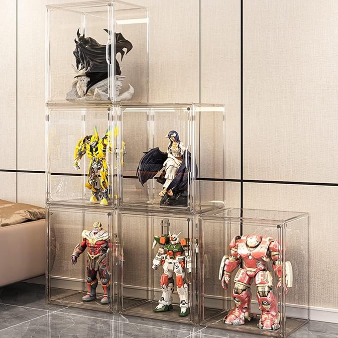 GUDEMAY Clear Stackable Plastic Storage Bins - Image 3
