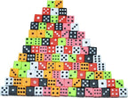 SmartDealsPro 100 Assorted D6 Mini Tiny Dice Game Dot Square Dice - Image 6