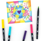 Tombow 56185 Dual Brush Pen Art Markers, Brush and Fine Tip Markers - Image 8