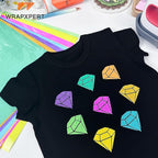 WRAPXPERT Neon Glitter HTV Heat Transfer Vinyl Bundle, 8 Packs Glitter Iron on - Image 7