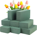 CCINEE 8 Pcs Floral Foam Bricks, Mini Florist Flower Foam Green Blocks Supplies by CCINEE