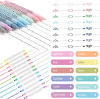 HANKU 20 Pack Bible Highlighters and Pens No Bleed Through - Image 2