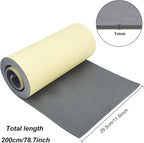 BENECREAT 78.7x11.8 Inch 1mm Thick Self-Adhesive EVA Foam Roll - Image 5