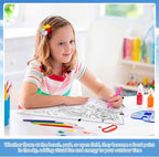Syhood 60 Pcs DIY Coloring Kites Kit - Image 6