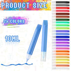 Motipuns 24 Pcs 96 Pcs Suncatcher Paint Pens - Image 2