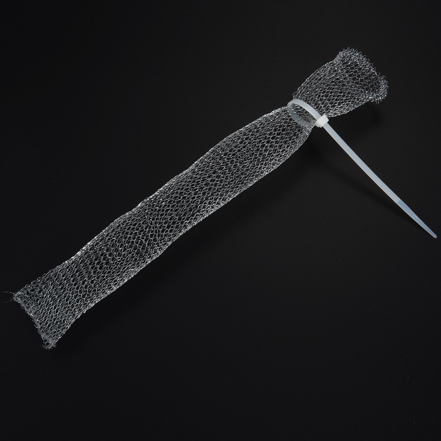 Shappy 20 Pieces Lint Traps Washing Machine Drain Hose Filter Stainless Steel Snare Laundry Mesh Washing Machine Lint Trap Catcher with 20 Pcs Pieces Cable Ties