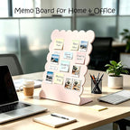 2 Pack Metal Pink Scalloped Magnet Display Board - Image 7