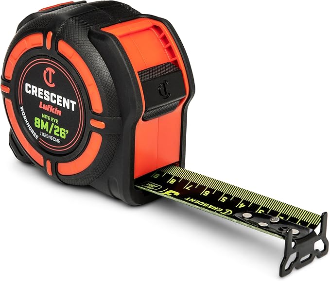Crescent Lufkin 25 Ft. WORKHORSE NITE EYE Tape Measure | L1125NE - Image 7