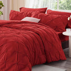 BEDELITE Red Twin Comforter Set - Image 2