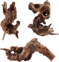 LYPHARD AQUARIUMS Driftwood for Aquarium, 3 Pieces 6-10" Natural Small Drift by LYPHARDAQUARIUMS