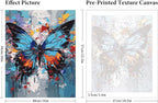 Fountor Paint by Numbers Kit for Adults Beginner, DIY Butterfly Adult Paint by - Image 3