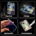 600 Card Sleeves Hard Plastic - Image 2