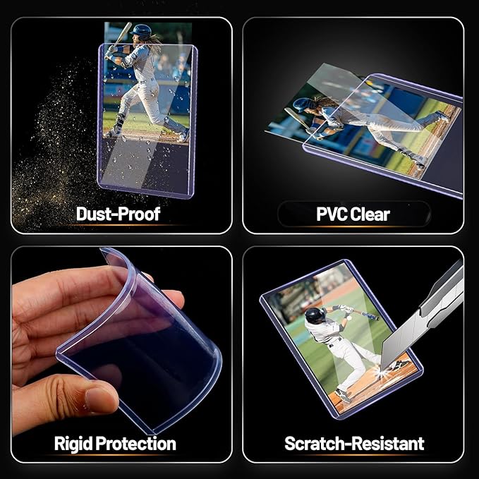 600 Card Sleeves Hard Plastic - Image 2