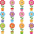 48 Set Flower Cutouts with Photo Space by gisgfim