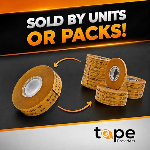 WOD General Purpose ATG Tape, 1/2 inch x 36 yds. Adhesive Transfer Tape Glider - Image 5