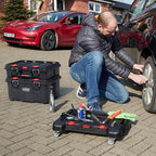 Keter Stack-n-Roll Dolly – Heavy-Duty Rolling Base Cart - Image 8