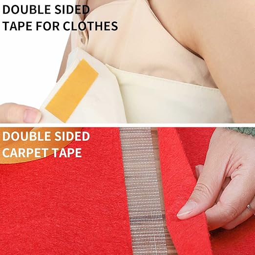 Birllaid Fabric Tape Multifunctional Double Sided Tape, Double Stick Carpet - Image 5
