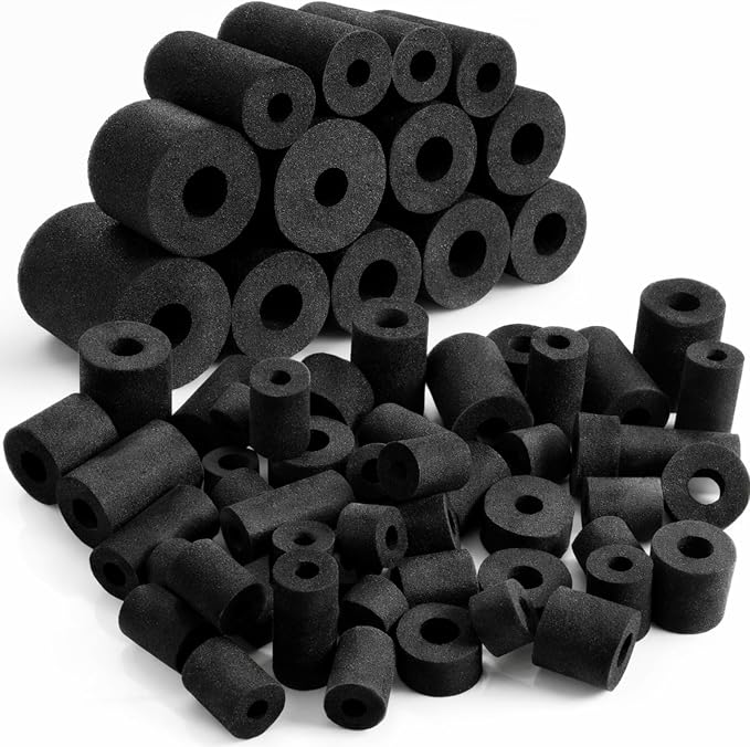 Frienda 50 Pcs Pool Noodles Bits Multicolor Craft Small Size Versatile Mixed by Frienda