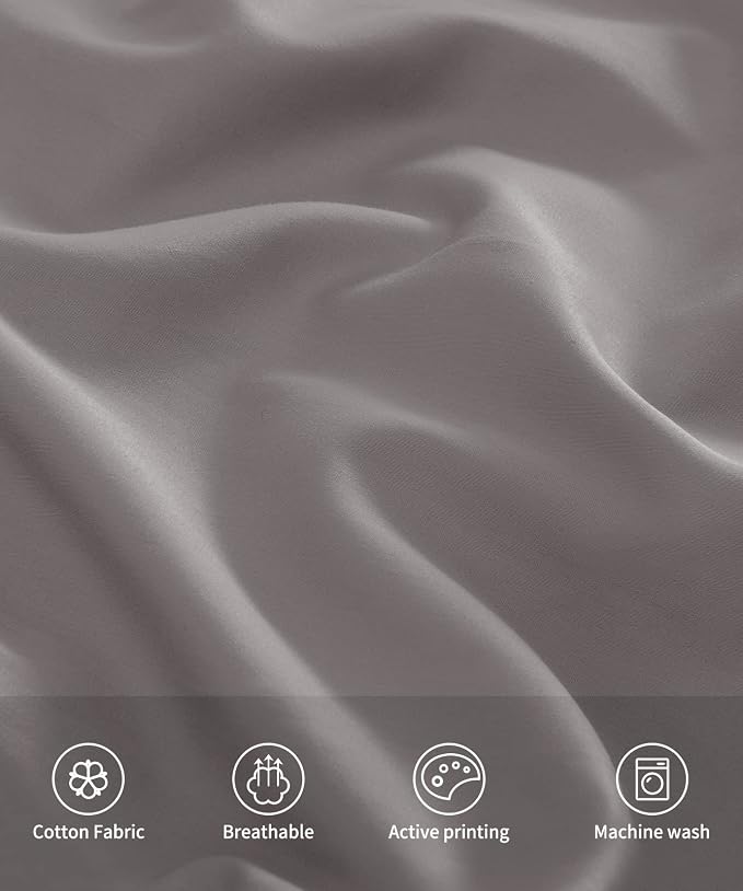 Warmstar Cotton Pillow Cases King Size Set of 2, 600 Thread Count Pillowcases - Image 3