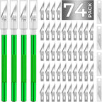 JTIEO Exacto Knife, Hobby Knife, 74 Pack by JTIEO