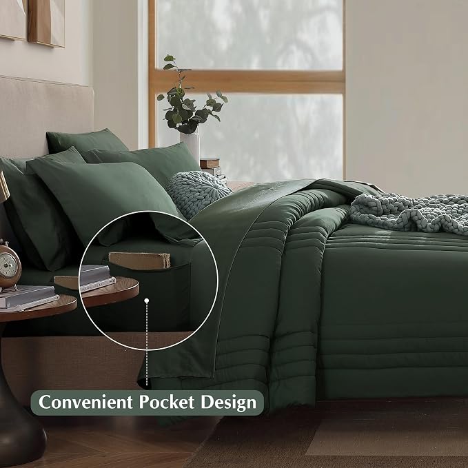 Monbix Queen Comforter Set - Image 4