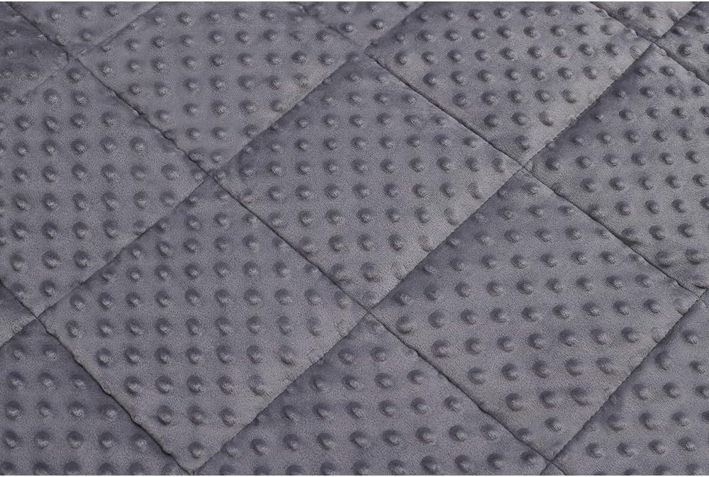 TONGDADA Minky Weighted Blanket | 40''x60'', 7lbs | Cozy and Soft Minky - Image 8