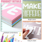 Honoson 24 Pcs Bulk Inspirational Privacy Folders - Image 3