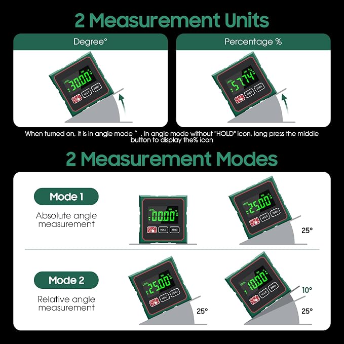 Digital Angle Finder Magnetic Digital Level - Image 4