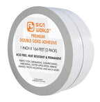 Best 1" Ultra-Thin Permanent Double-Sided Tape by AJSignWorld